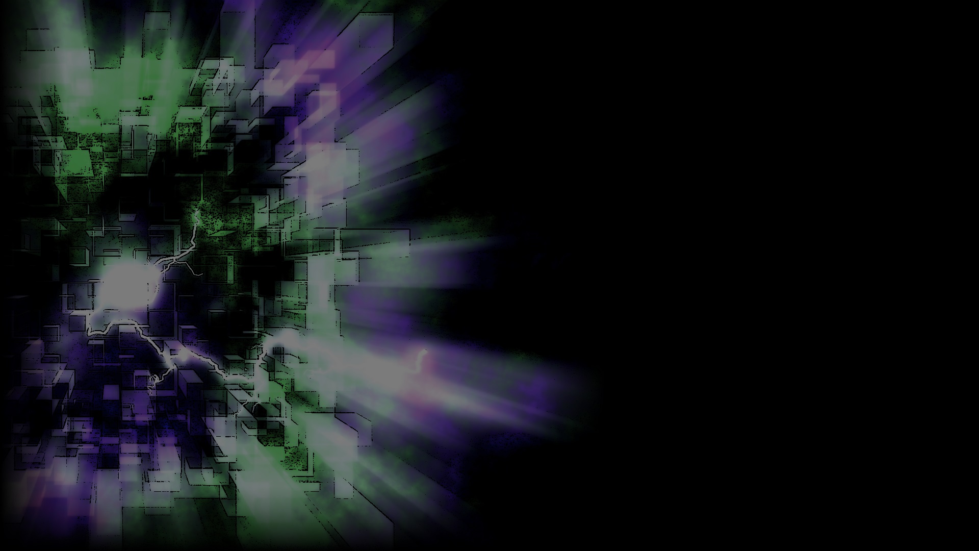 CONSTRUCT Green/Purple Profile Background