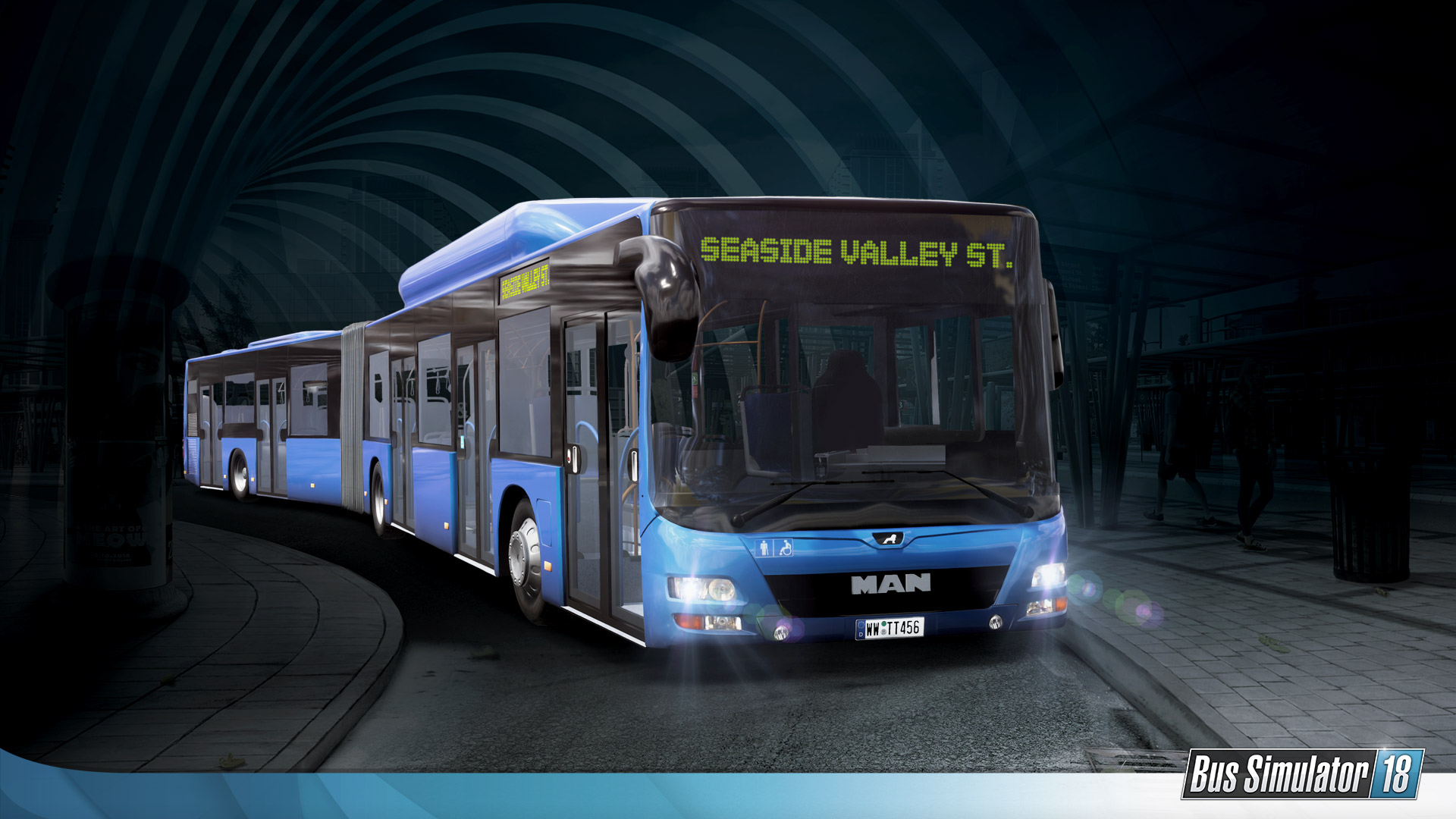 Игра электробус. Bus Simulator 18. Bus Simulator 18 City. Автобус-гармошка.