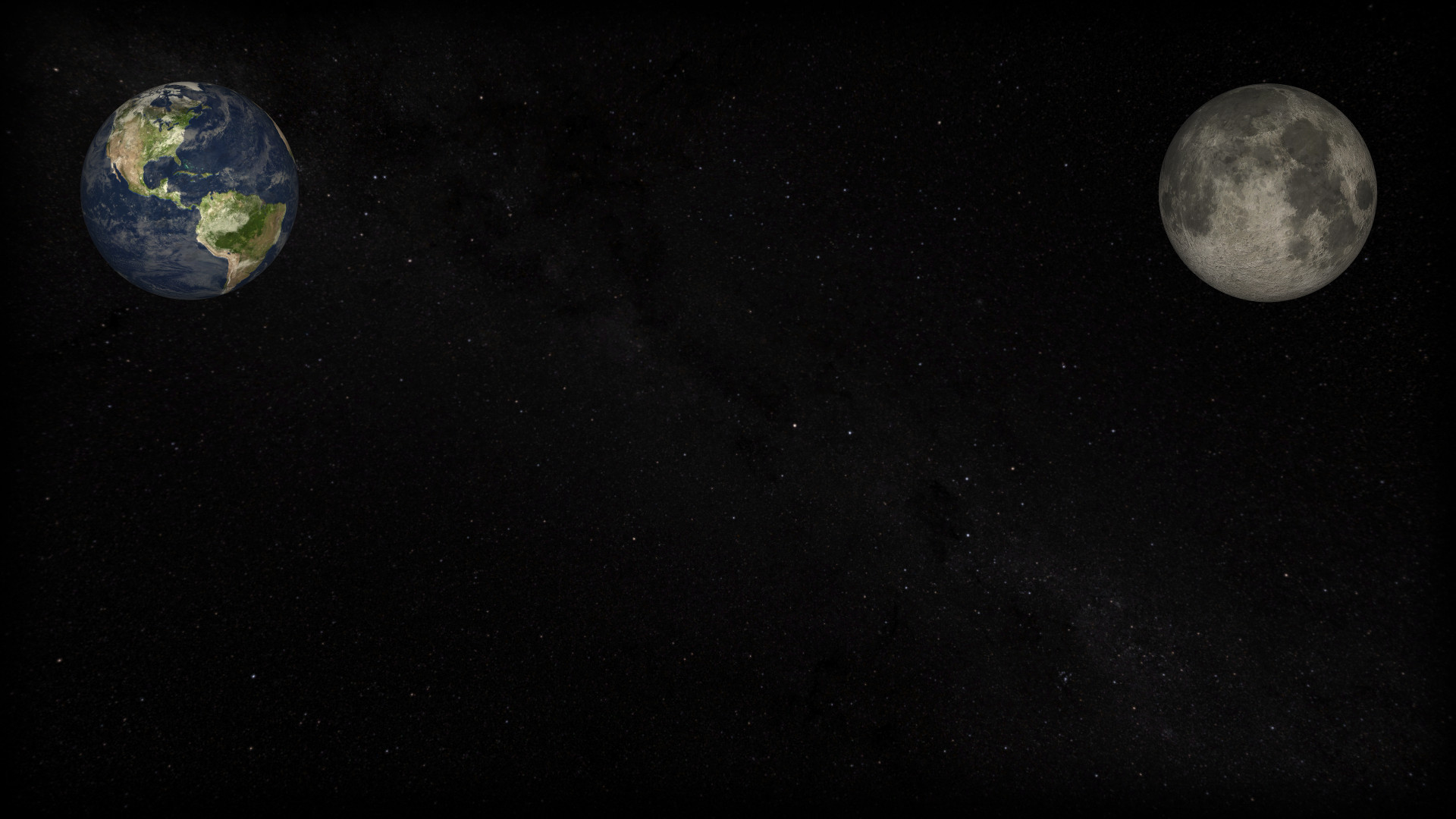 Earth and Moon