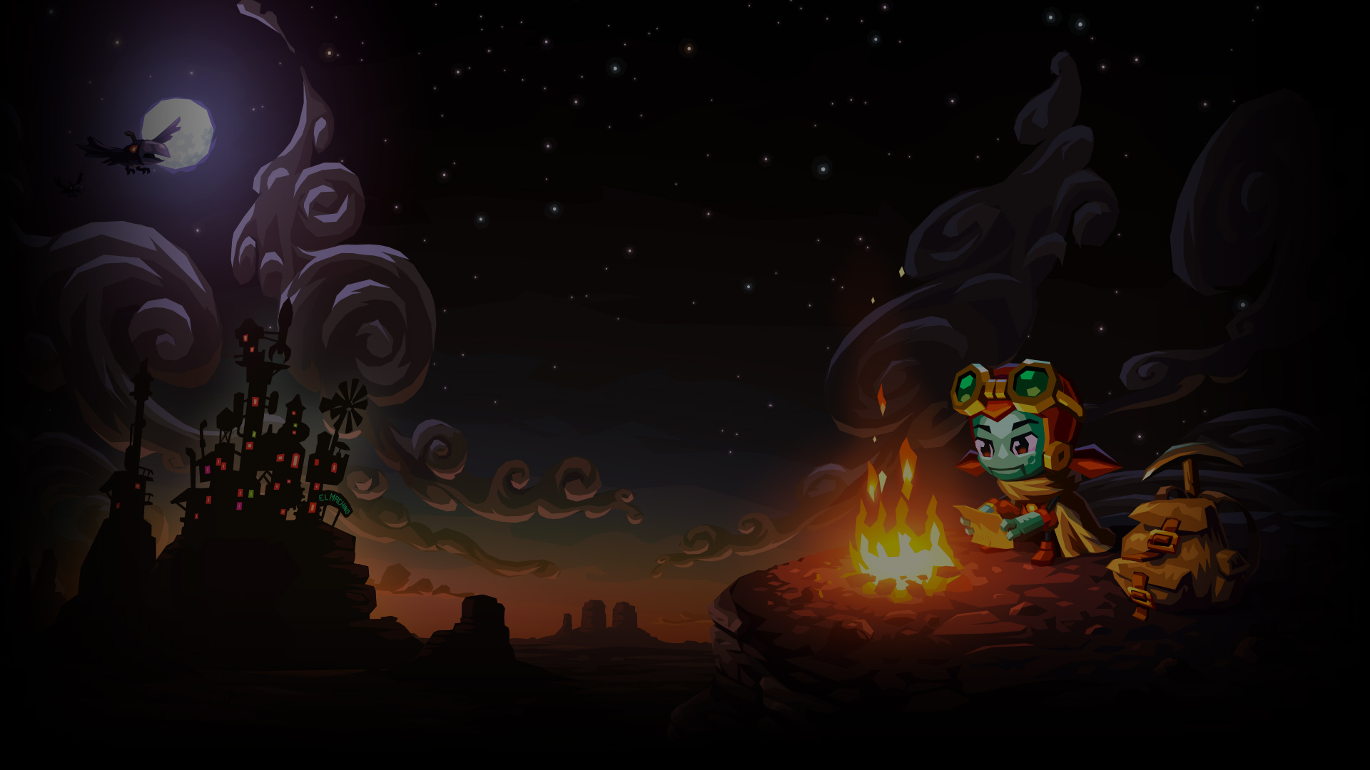 SWD2: Title screen