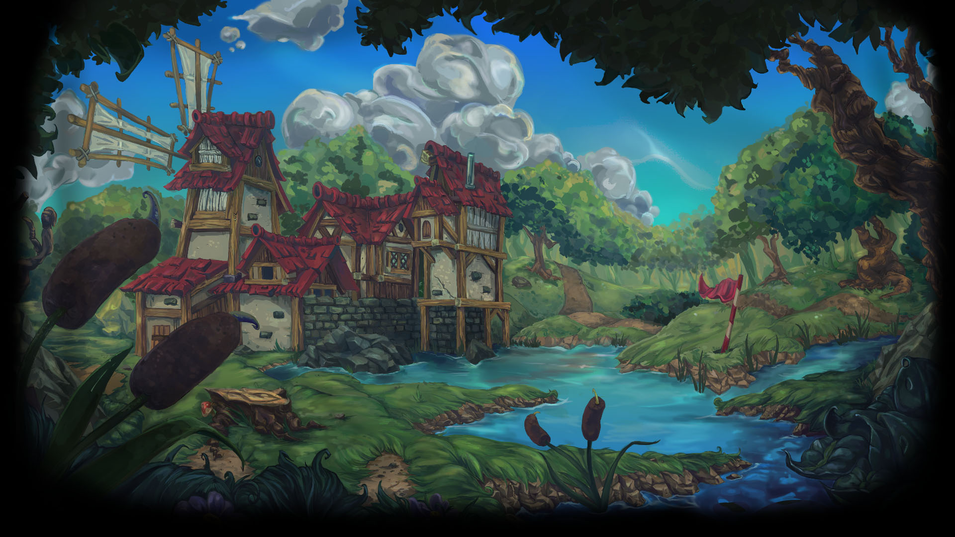 Grassland Background