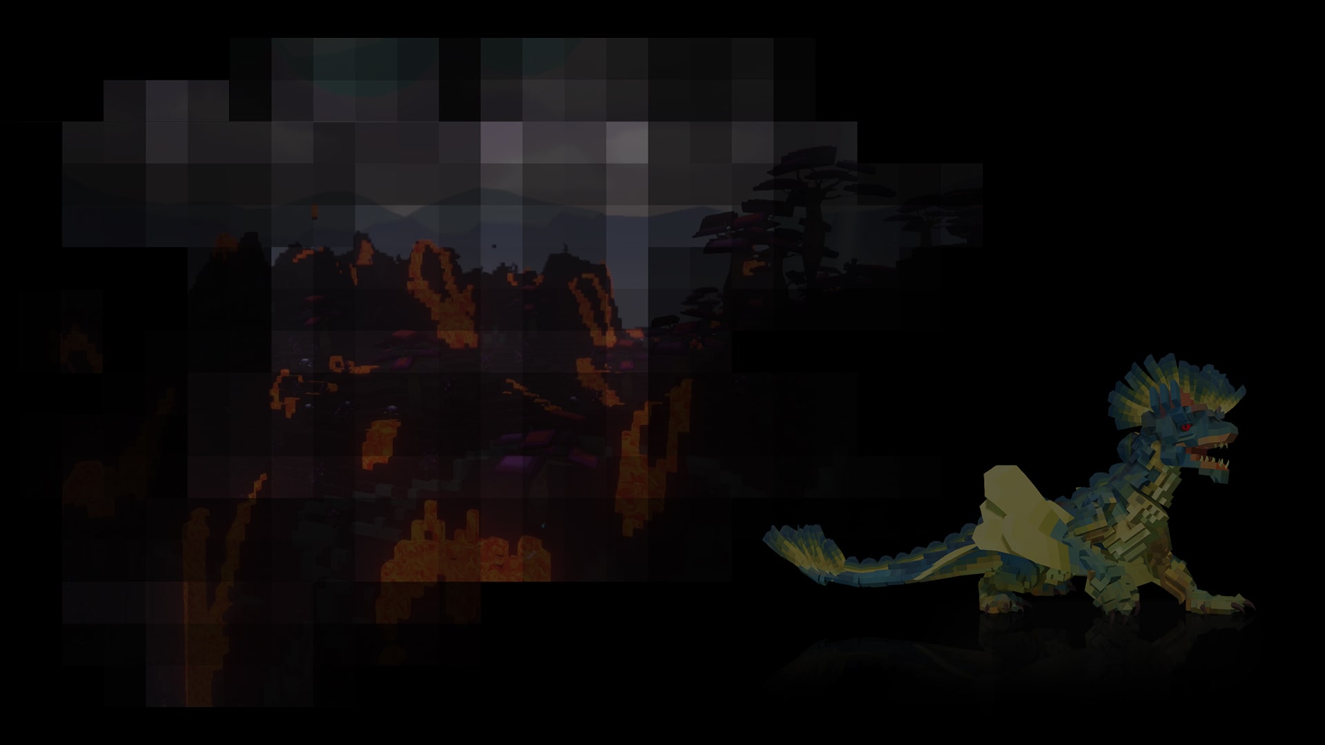 PixARK Rock Drake Background