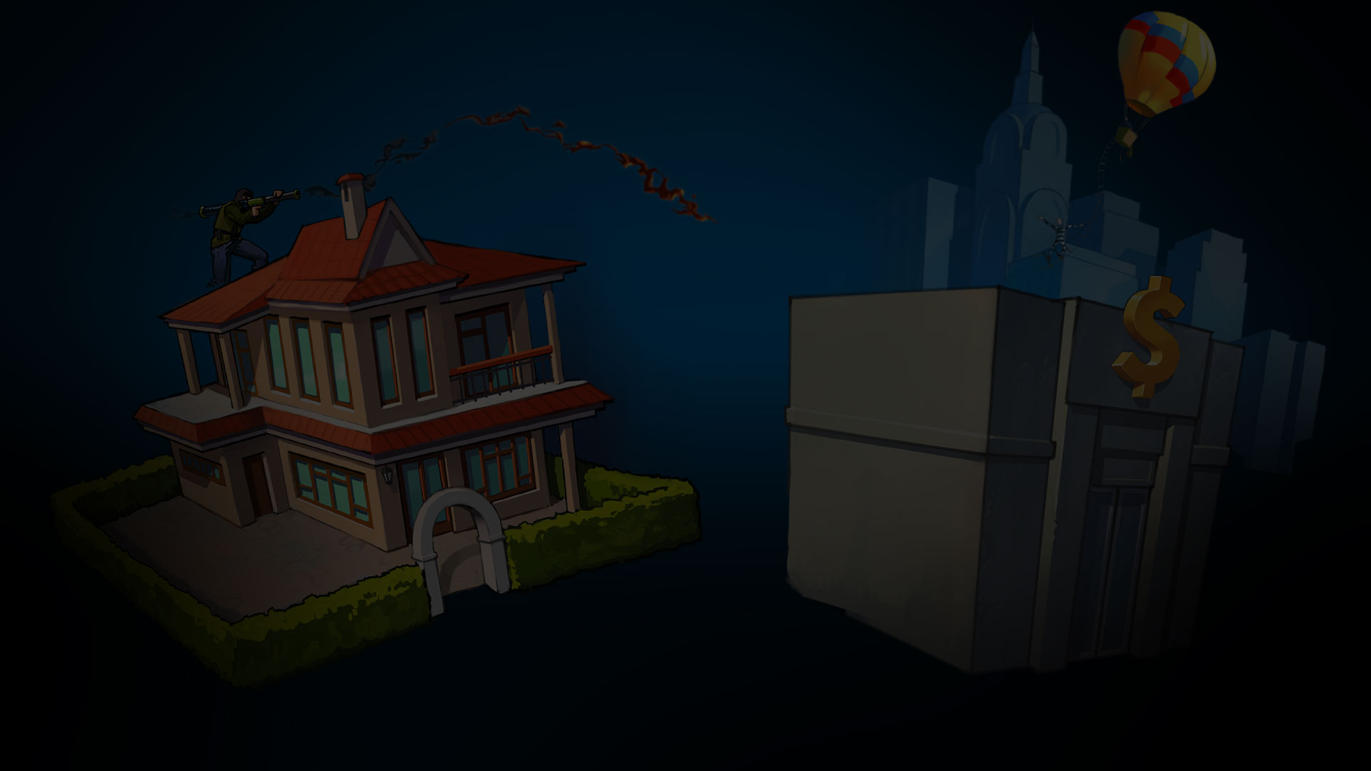 Doodle Mafia Background (Places)
