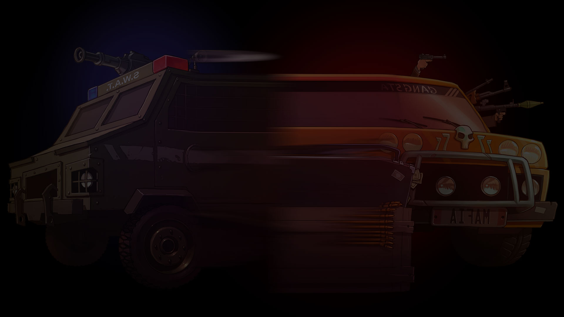 Doodle Mafia Background (Warhorses)