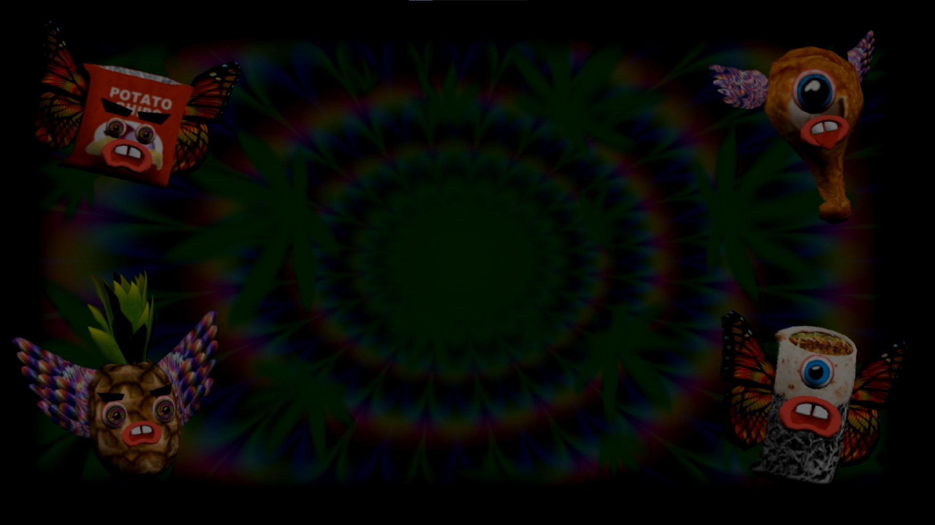 Animated Trippy Monsters