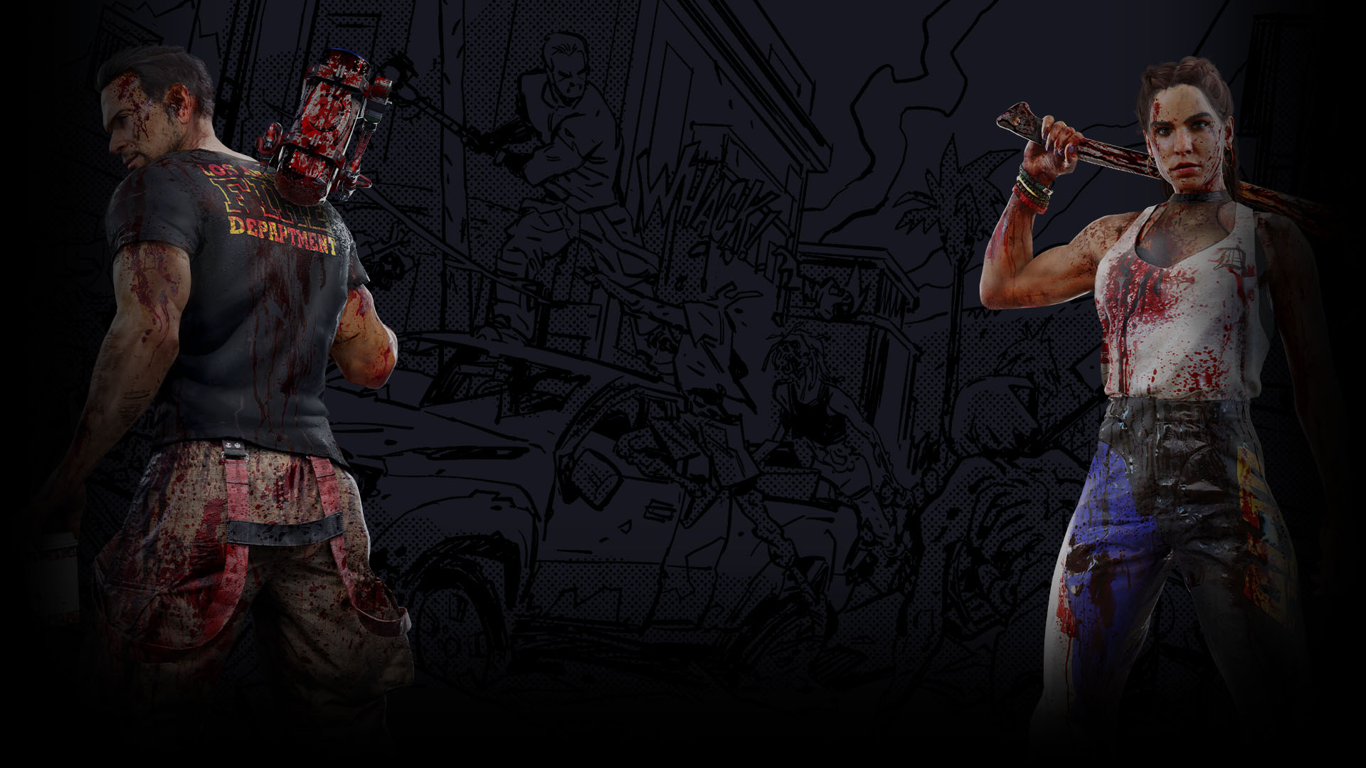 Dead Island 2: Ryan - Carla Background