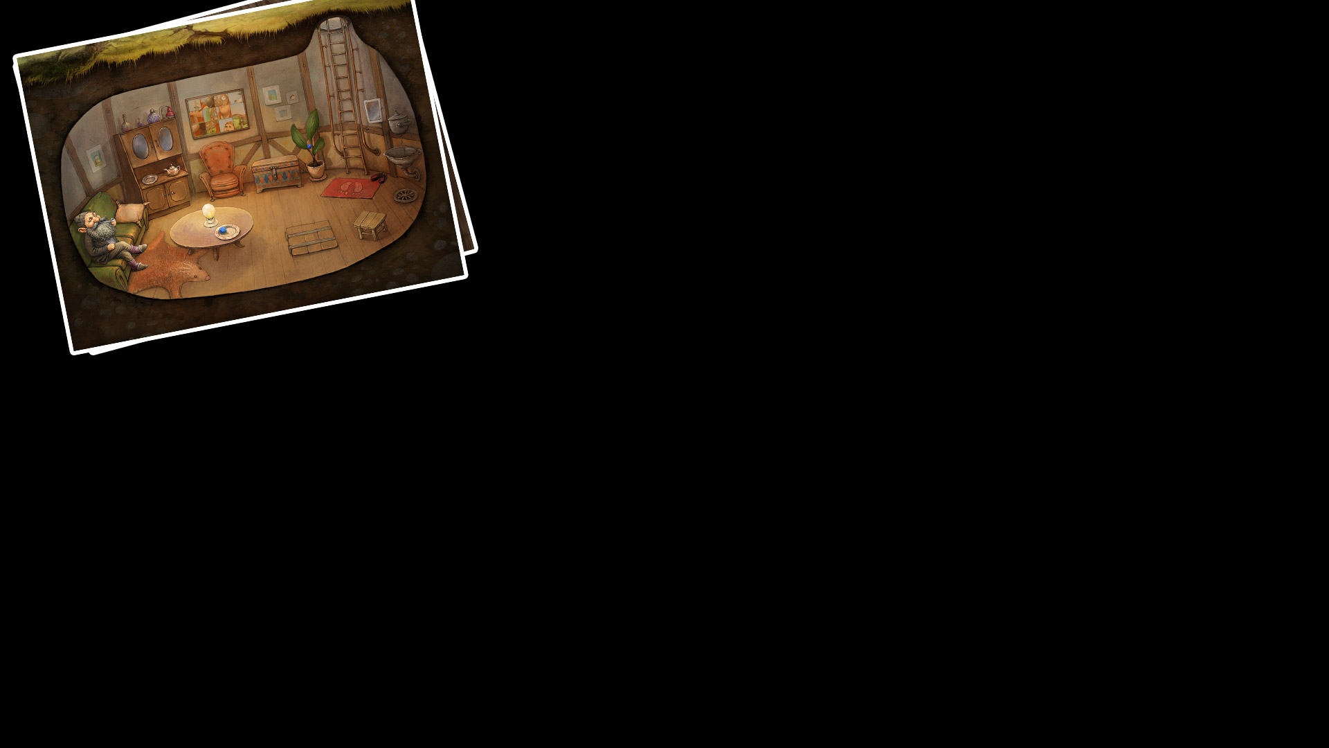 The Tiny Background - The old man's holt