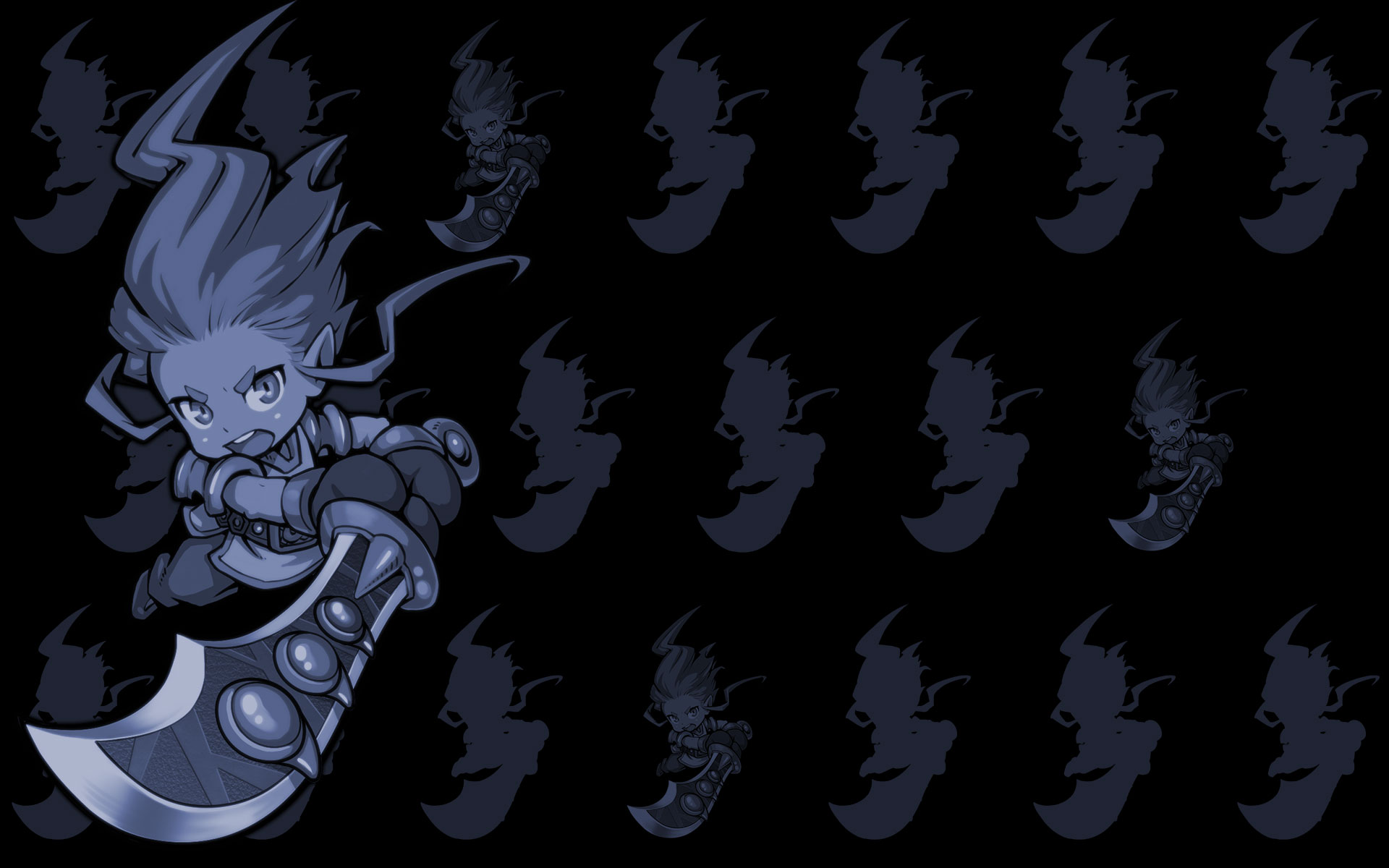 Drahn motif wallpaper