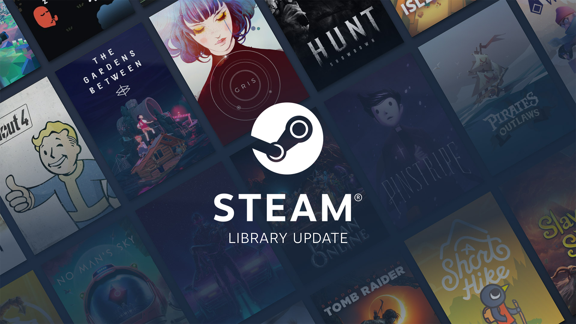 Az új Steam Könyvtár