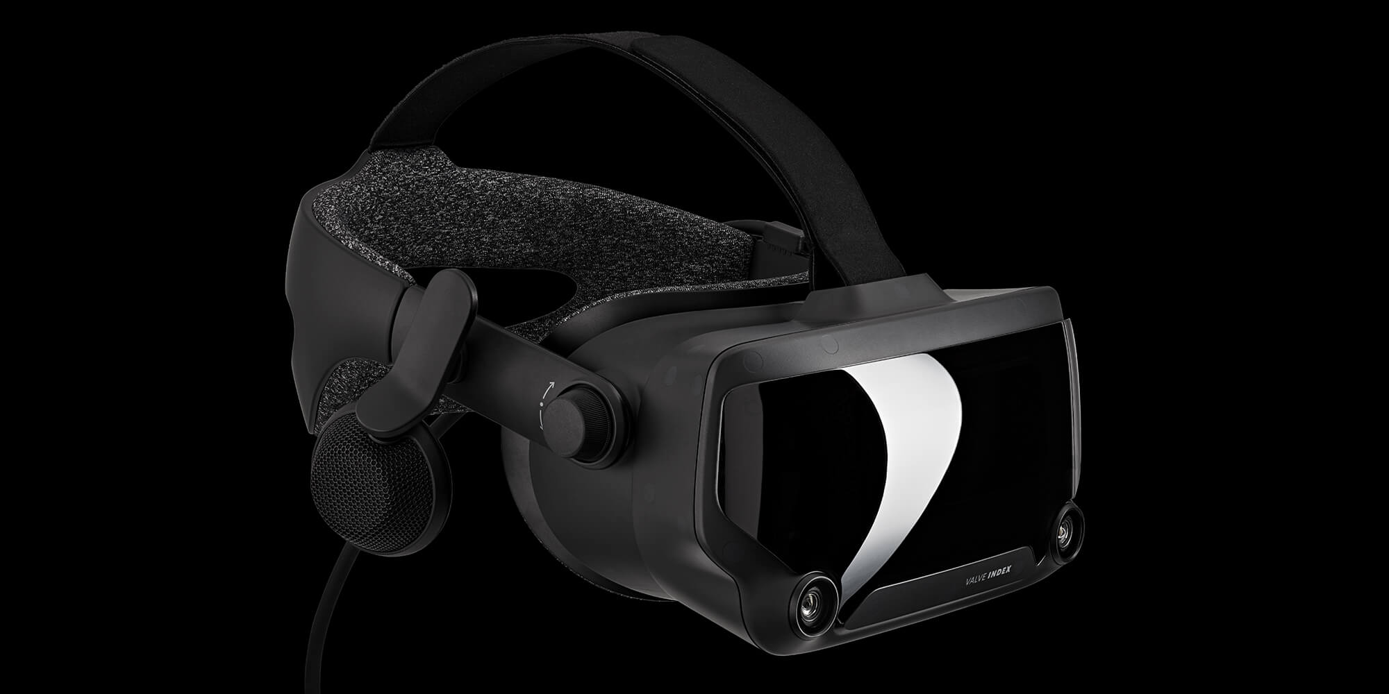 certainoly VR Accessoires Masque avec Bandeau sur Les Yeux en Cortex Non poreux Doux et Respirant Qui nabsorbe Pas la Transpiration pour Valve Index VR 
